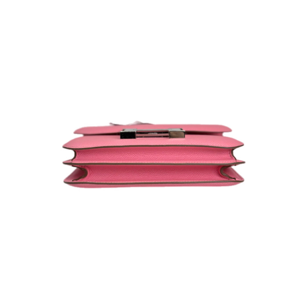 Hermes 1Q Pink Mini Constance Epsom Bag