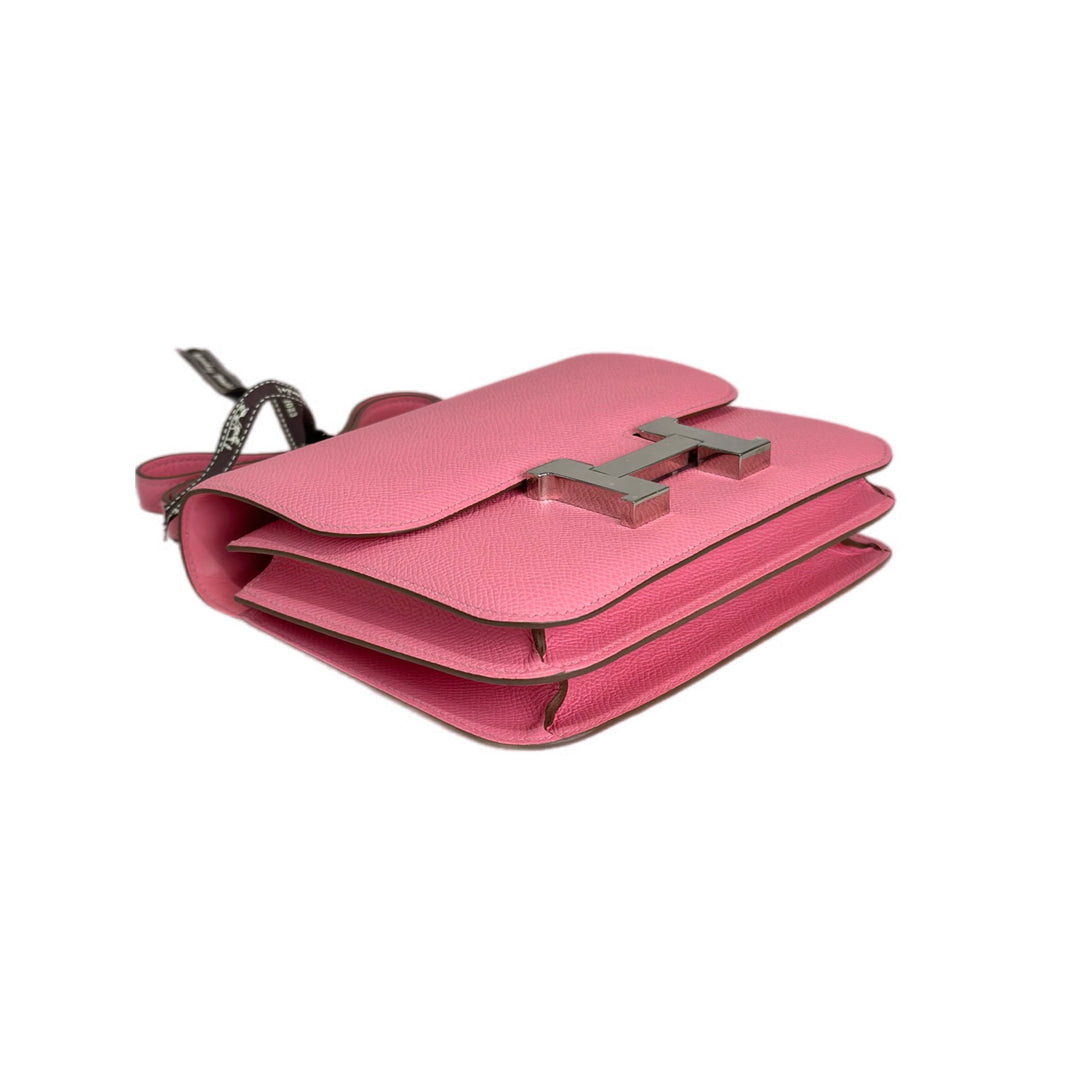 Hermes 1Q Pink Mini Constance Epsom Bag