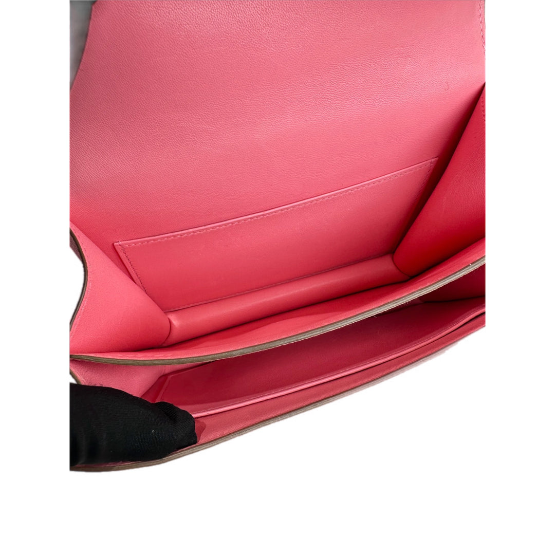 Hermes 1Q Pink Mini Constance Epsom Bag