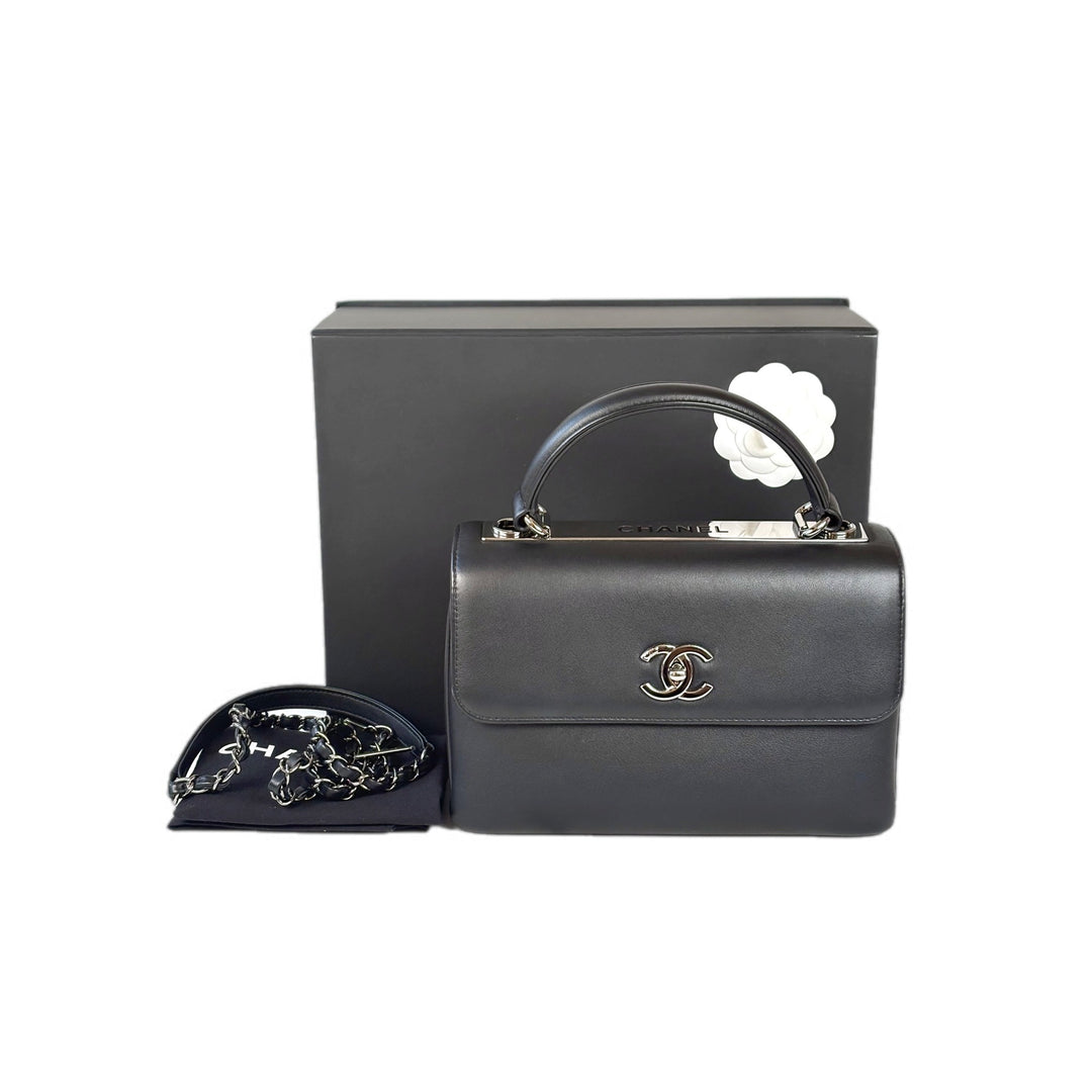 Chanel Black Trendy Bag Top Handle