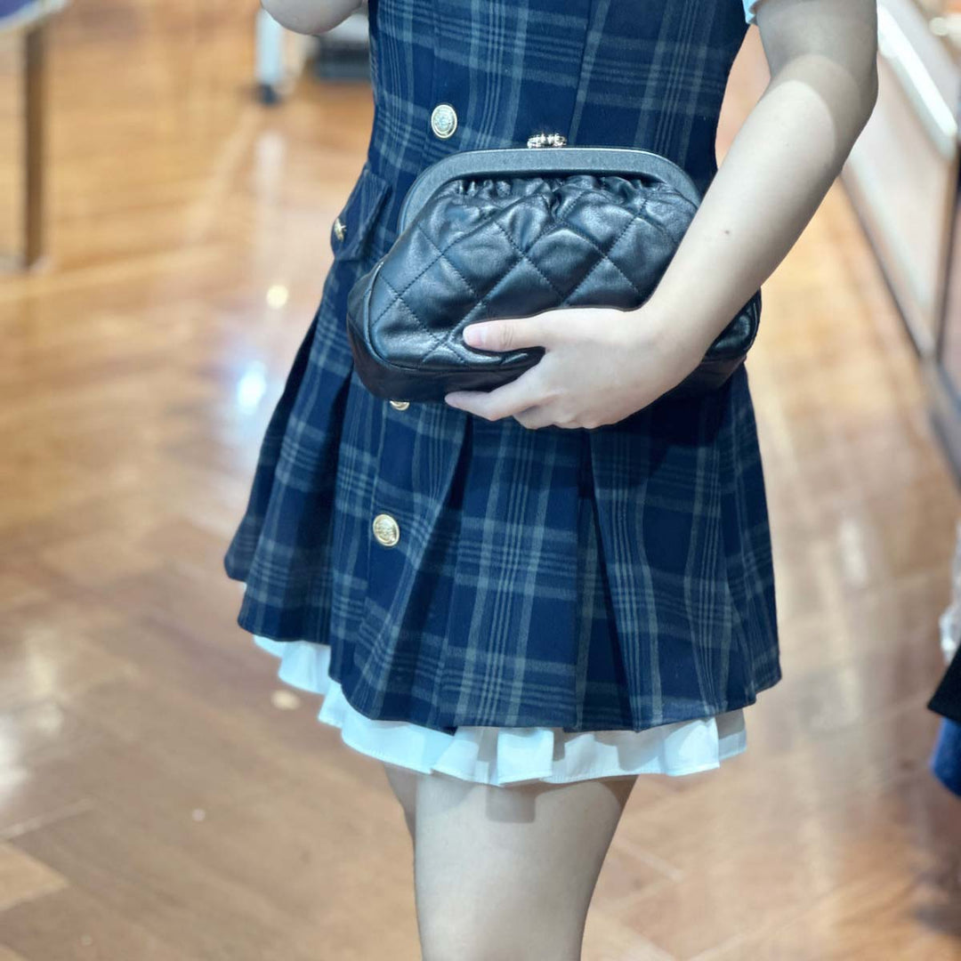 Chanel Black Evening Chain Clutch Bag
