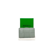 Bottega Veneta Cassette Bi-Fold Green Wallet