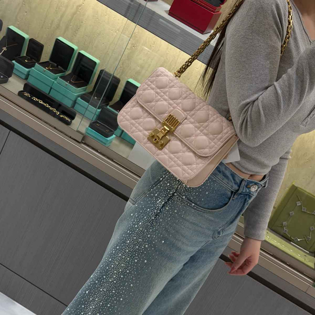 Dior Addict Pink Chain Bag
