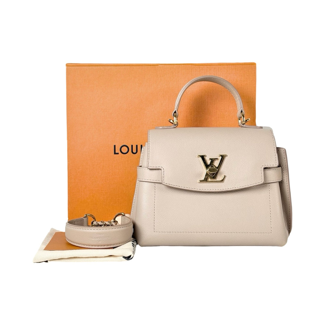 Louis Vuitton Lockme Ever Mini Bags Nude Calfskin