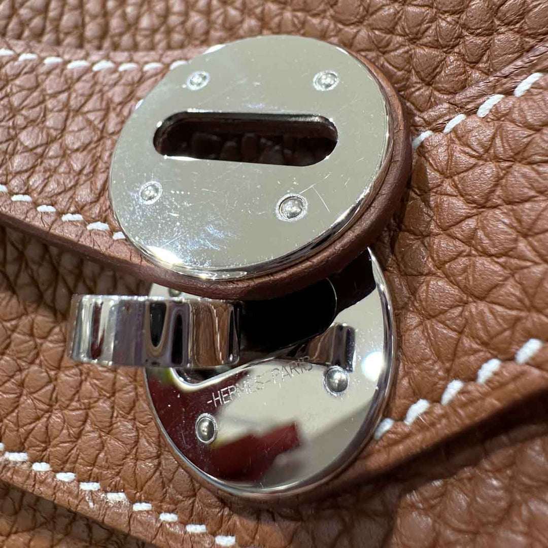 Hermes Lindy 26cm Bag Gold TC