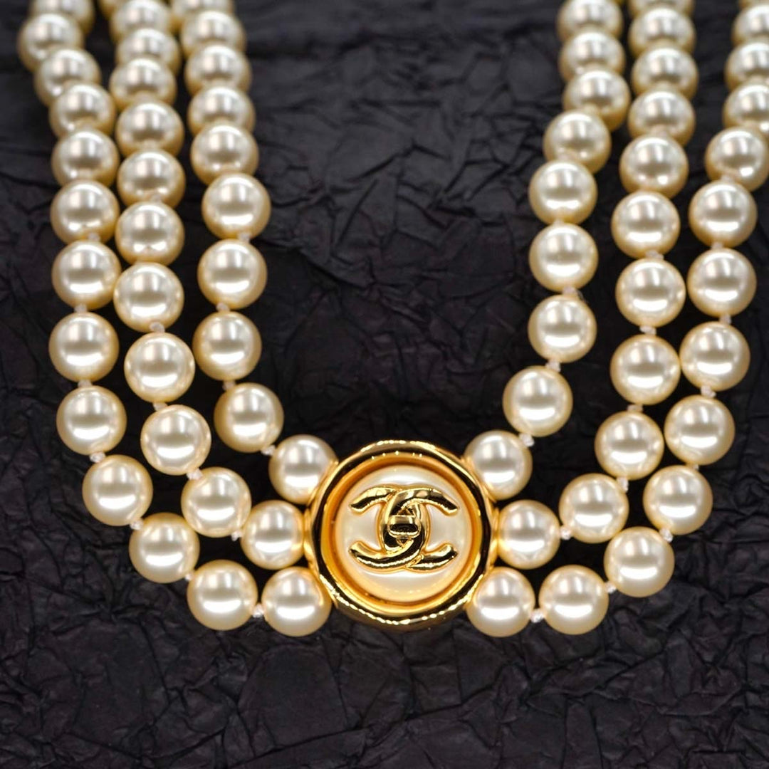 Chanel 3 Layer Pearl Belt B24 - Jiaxyk