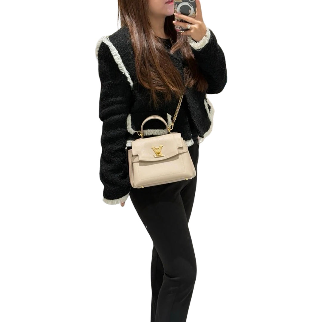 Louis Vuitton Lockme Ever Mini Bags Nude Calfskin