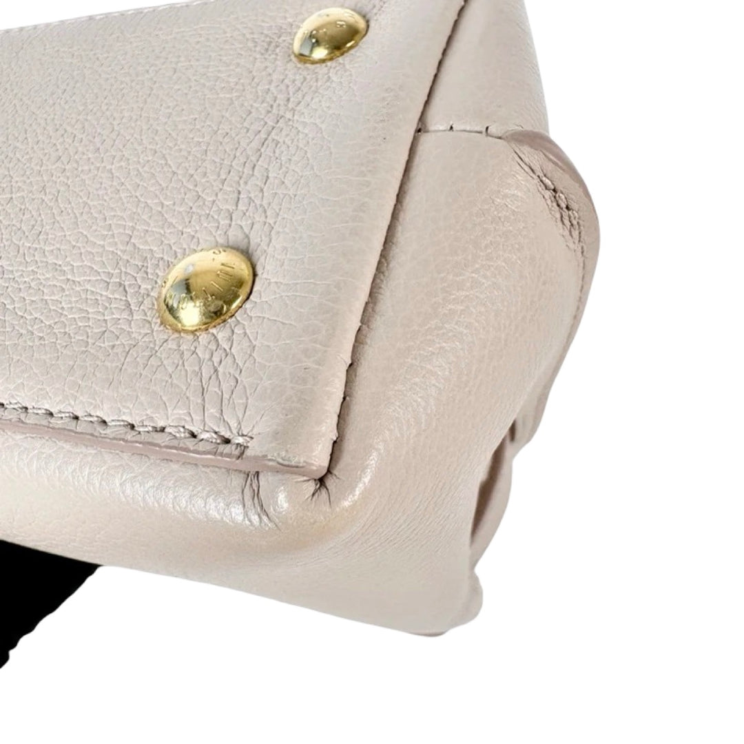 Louis Vuitton Lockme Ever Mini Bags Nude Calfskin