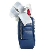 Gucci Kid GG Camera Bag Blue with Red Handle - Jiaxyk