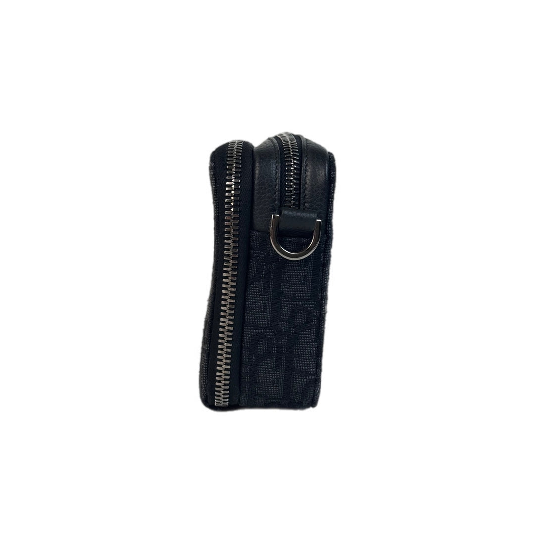 Dior Men’s Black Wallet On Strap Bag