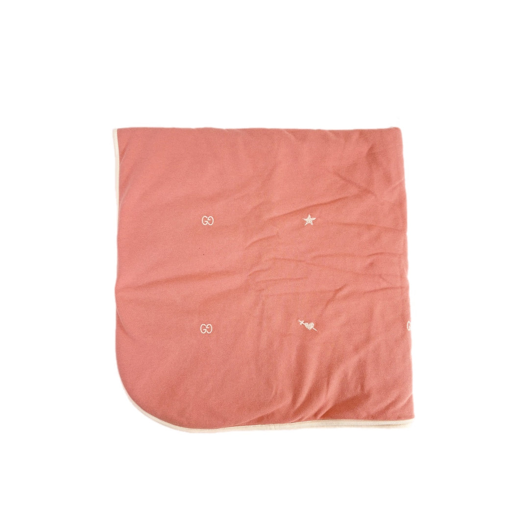Gucci Pink Baby Bib & Shirt Set 36M