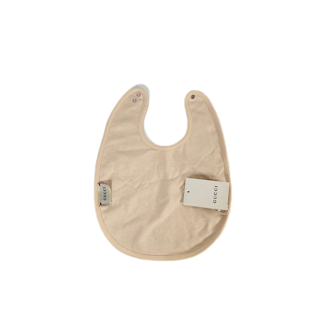 Gucci Pink Baby Bib & Shirt Set 36M
