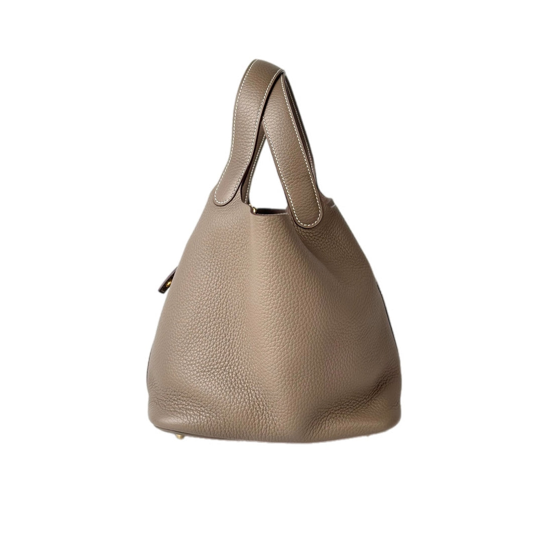 Hermes Picotin 22 Etoupe TC Leather