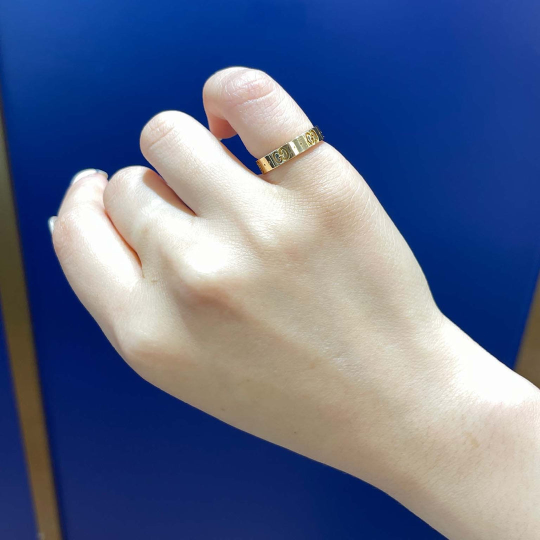 Gucci Icon 18k Gold Ring