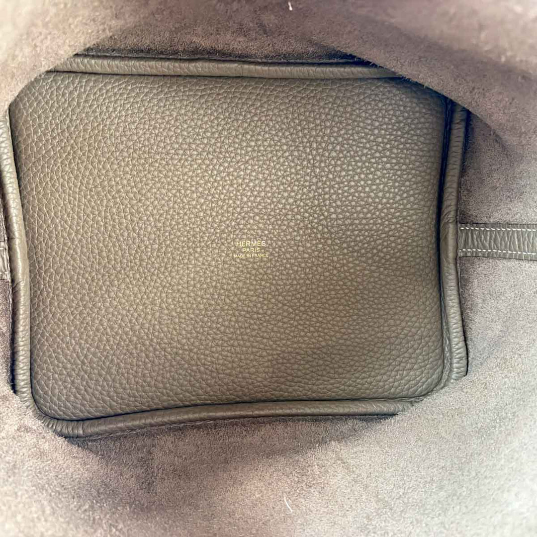 Hermes Picotin 22 Etoupe TC Leather
