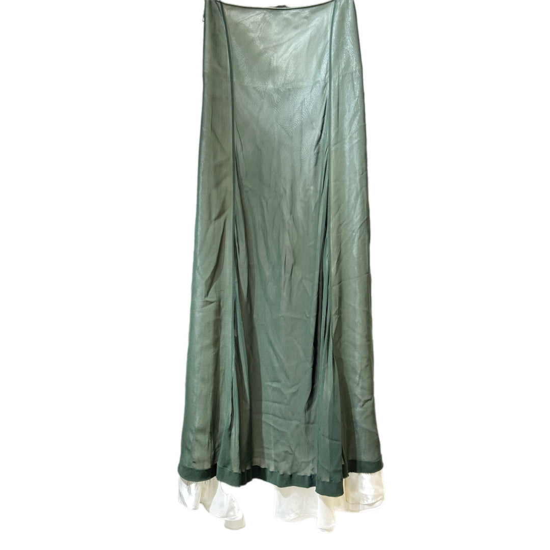 Louis Vuitton Strapless Maxi Dress Green #38