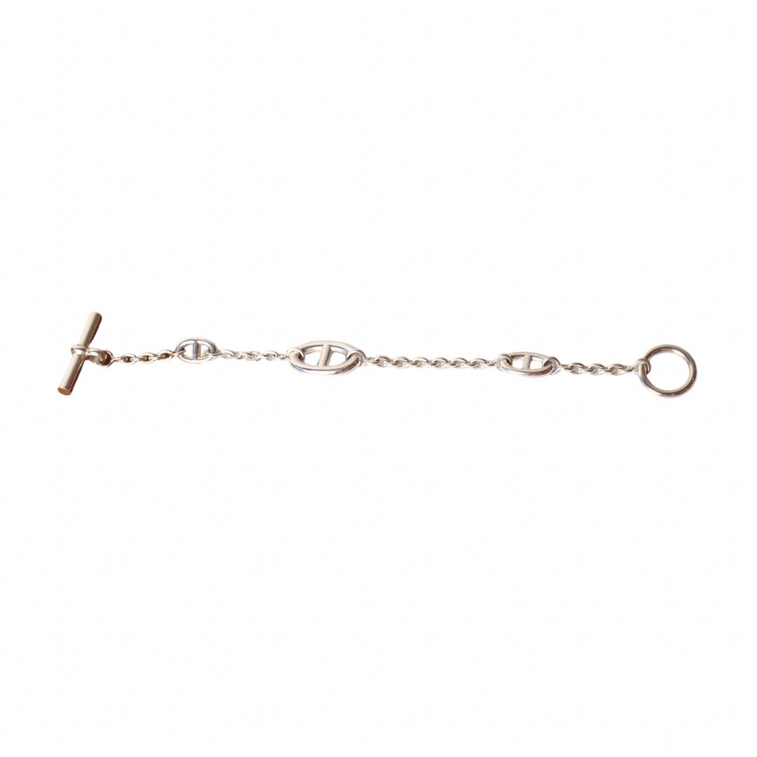 Hermes CA Farandole Silver Bracelet
