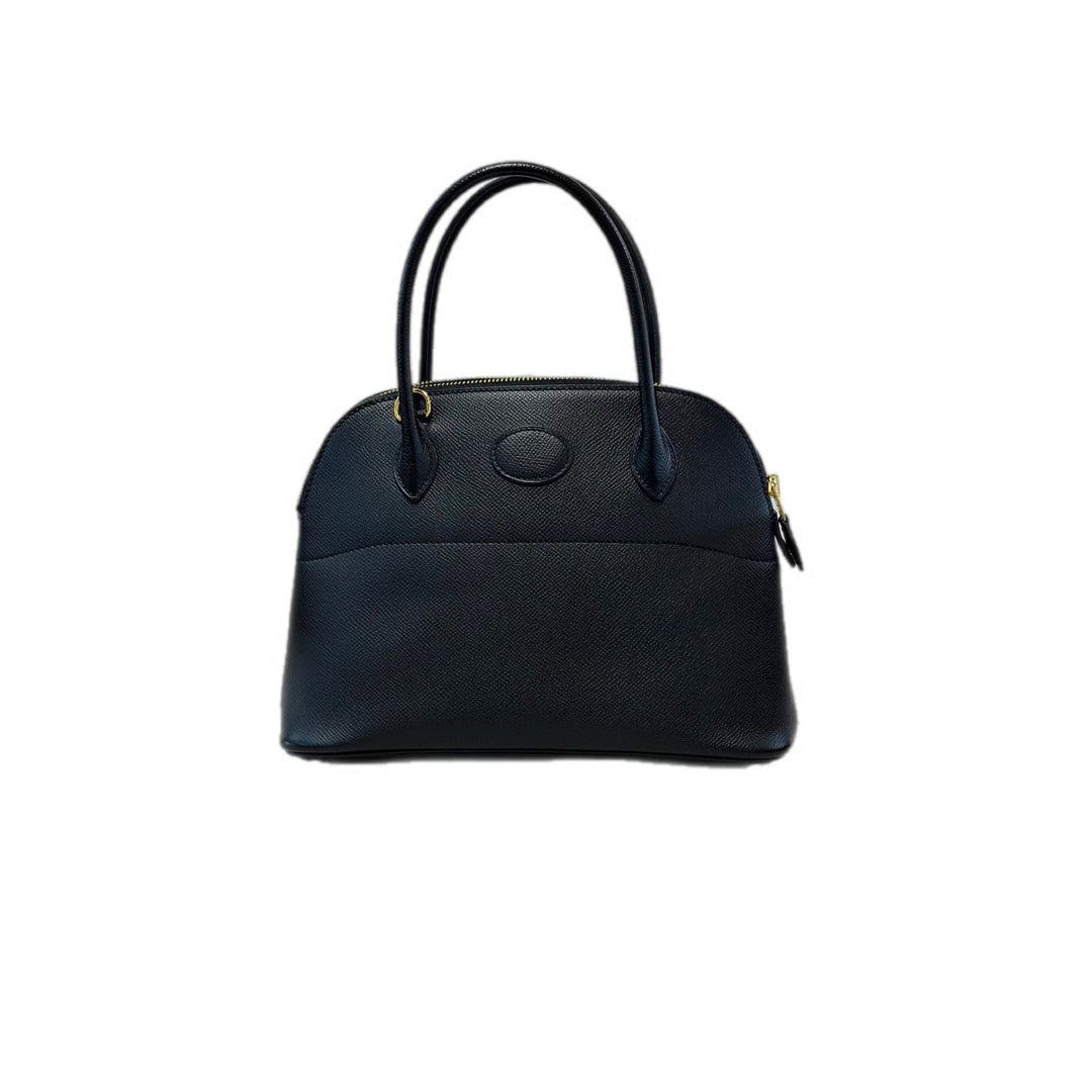 Hermes Black Bolide 27cm Bag Epsom