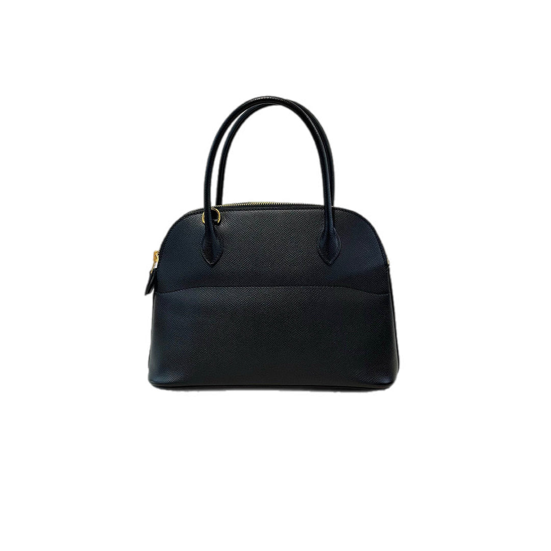 Hermes Black Bolide 27cm Bag Epsom