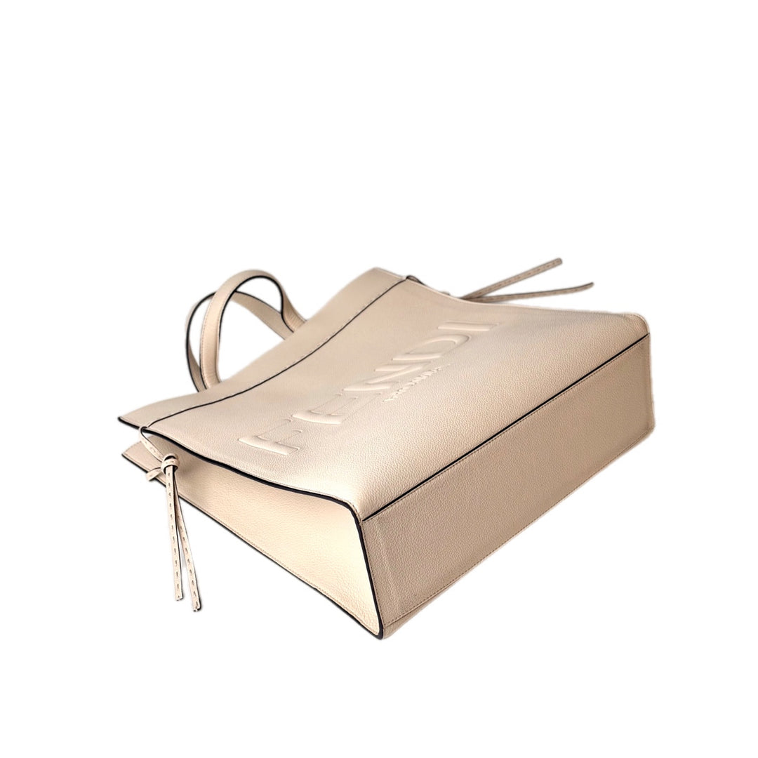 Fendi Cream Tote Bag