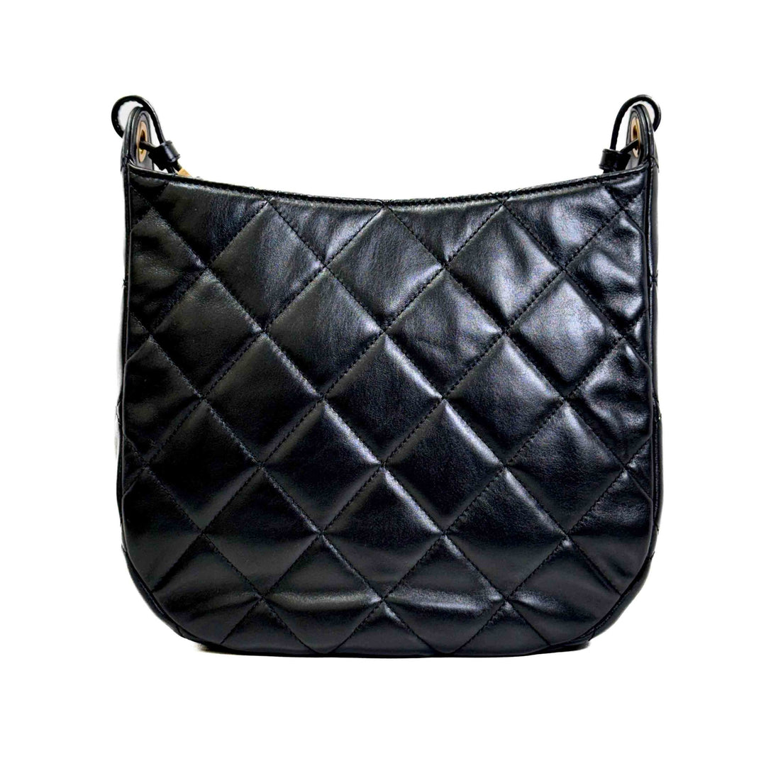 Chanel Black Hobo Bag