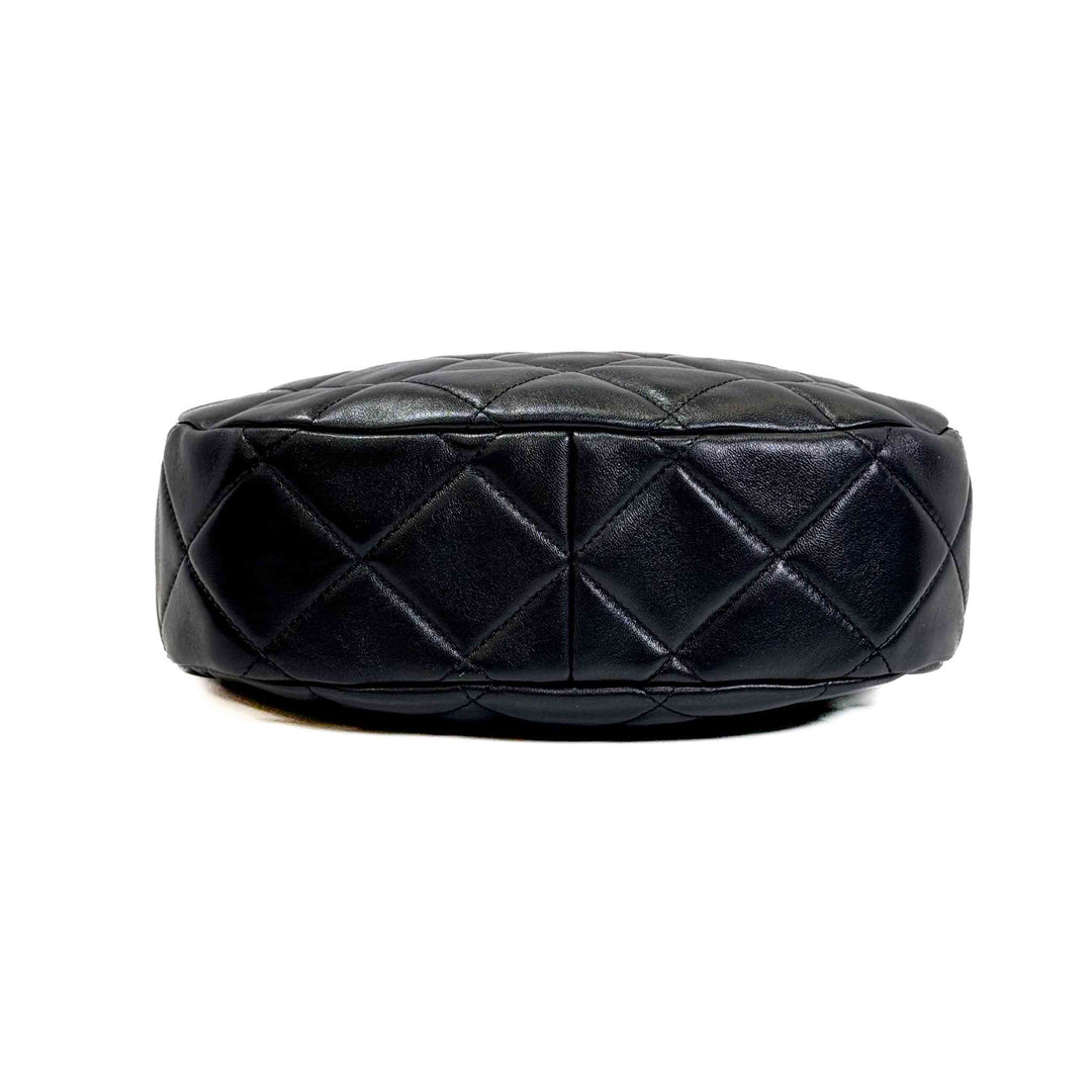 Chanel Black Hobo Bag