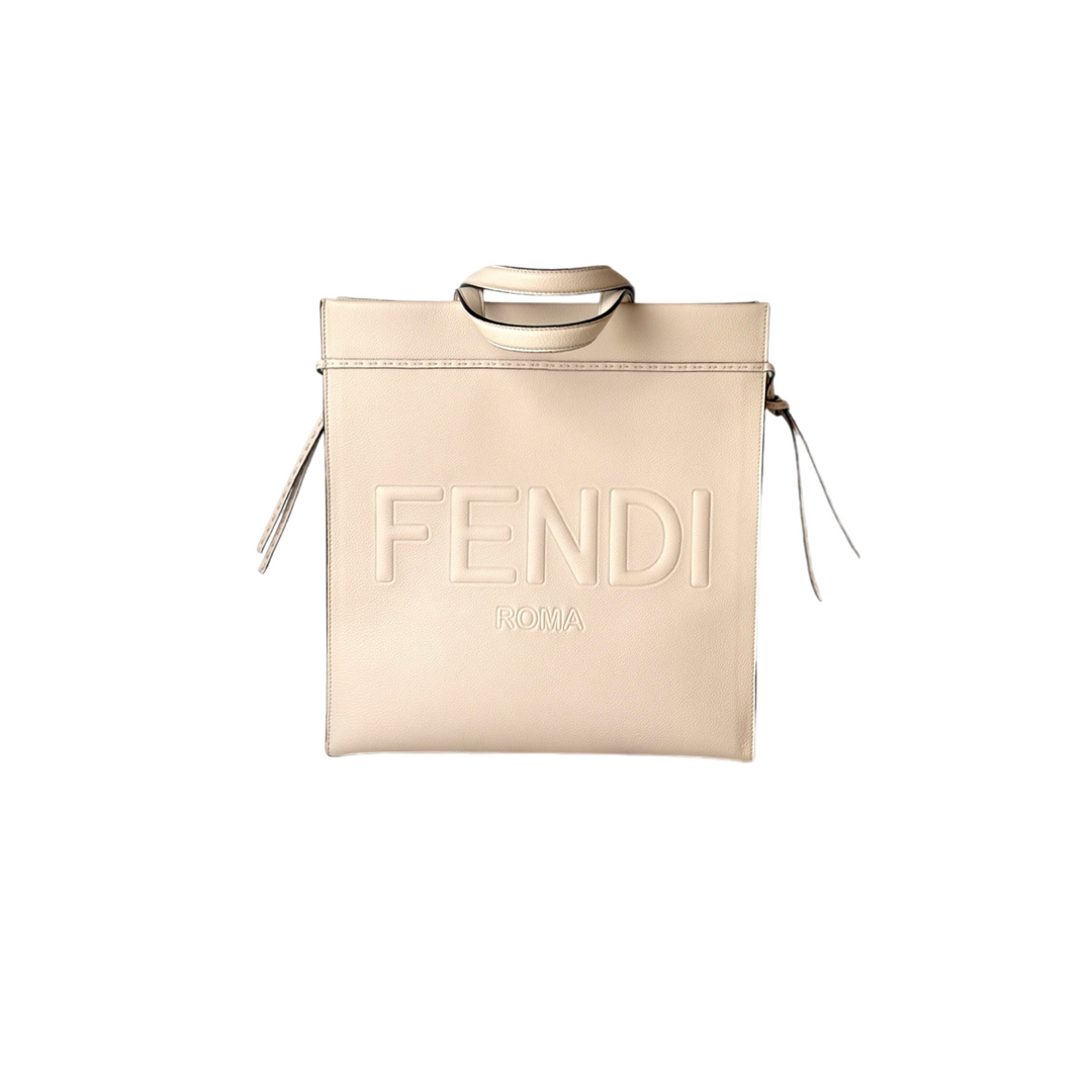Fendi Cream Tote Bag