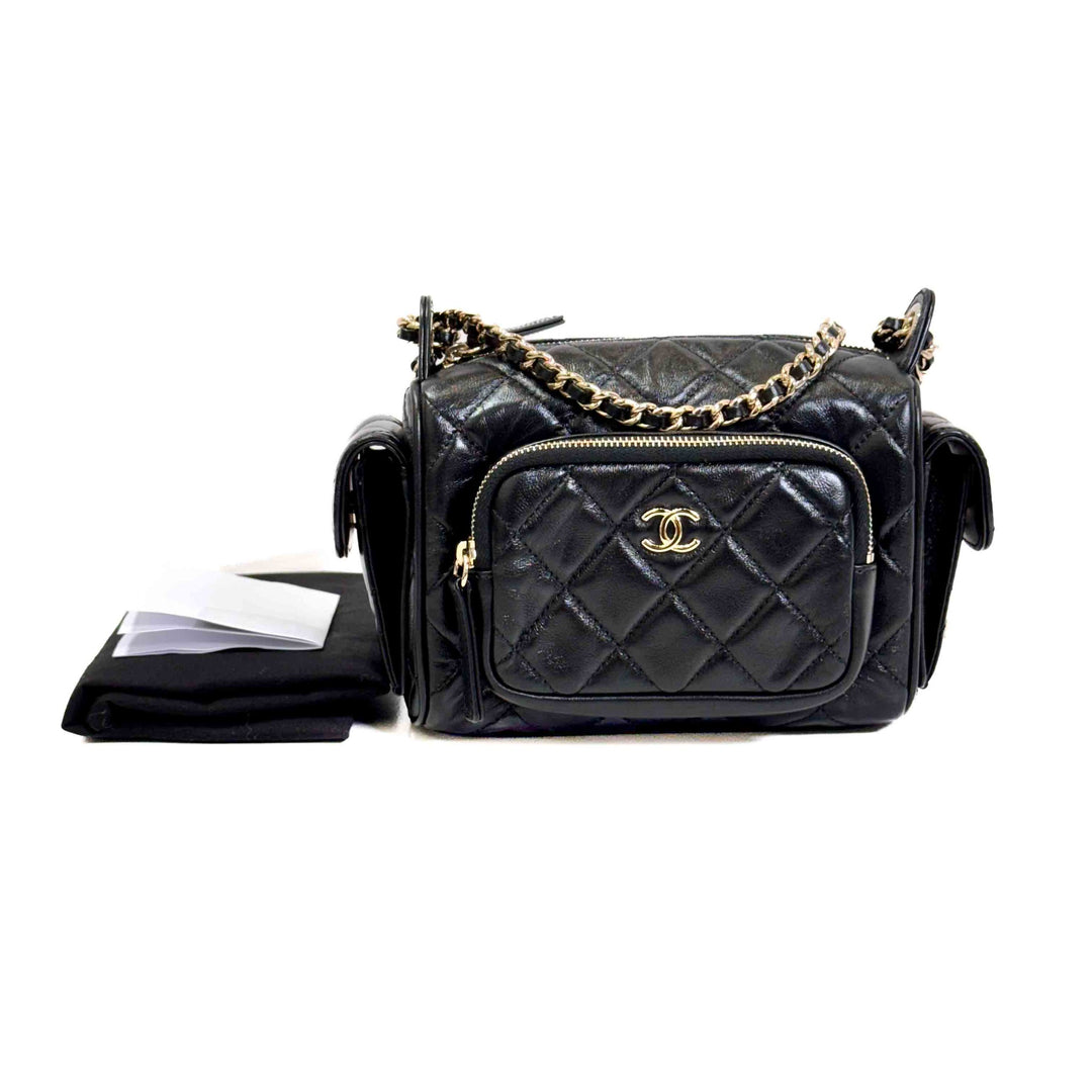 Chanel Black Small Camera Bag