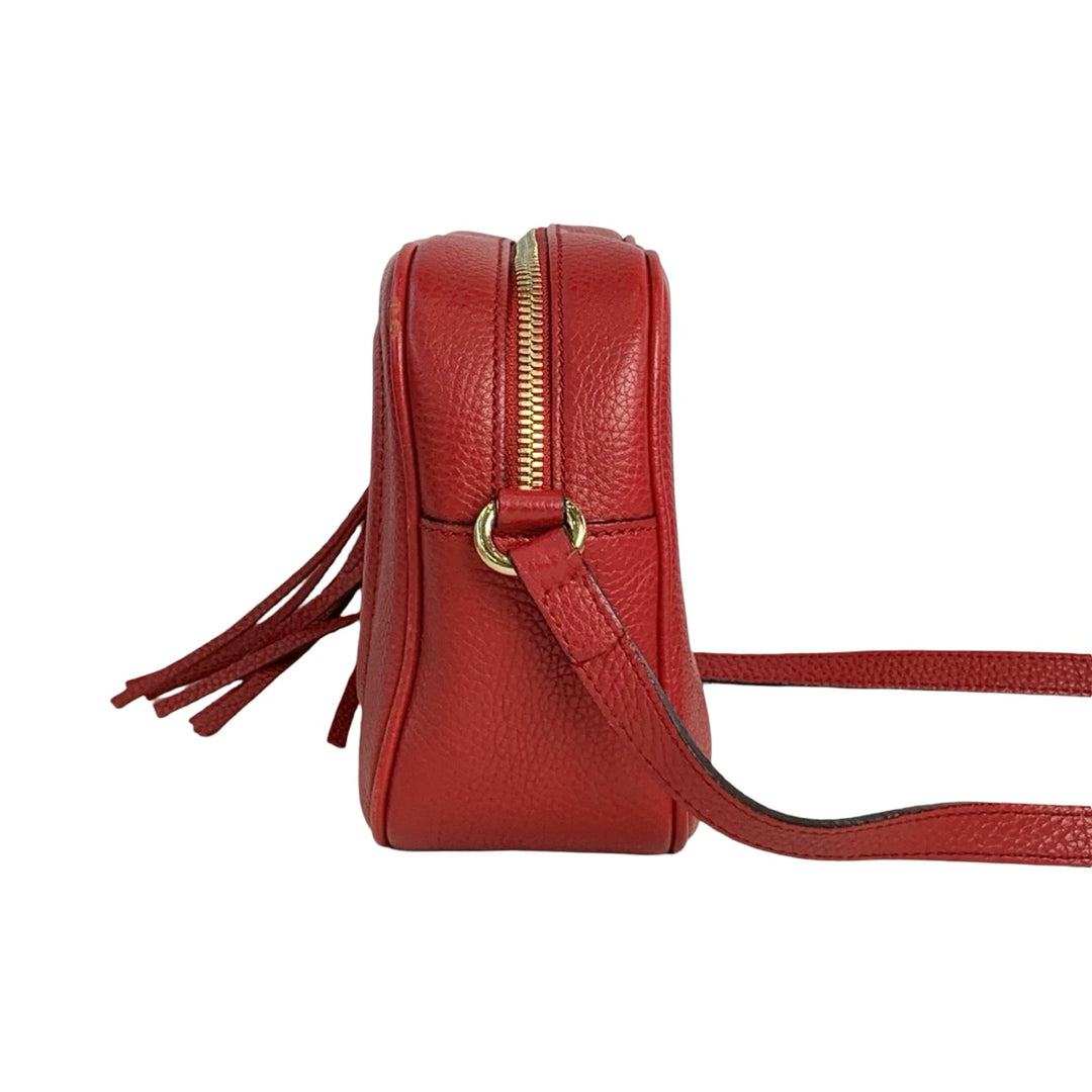 Gucci Camera Bag Red Calfskin