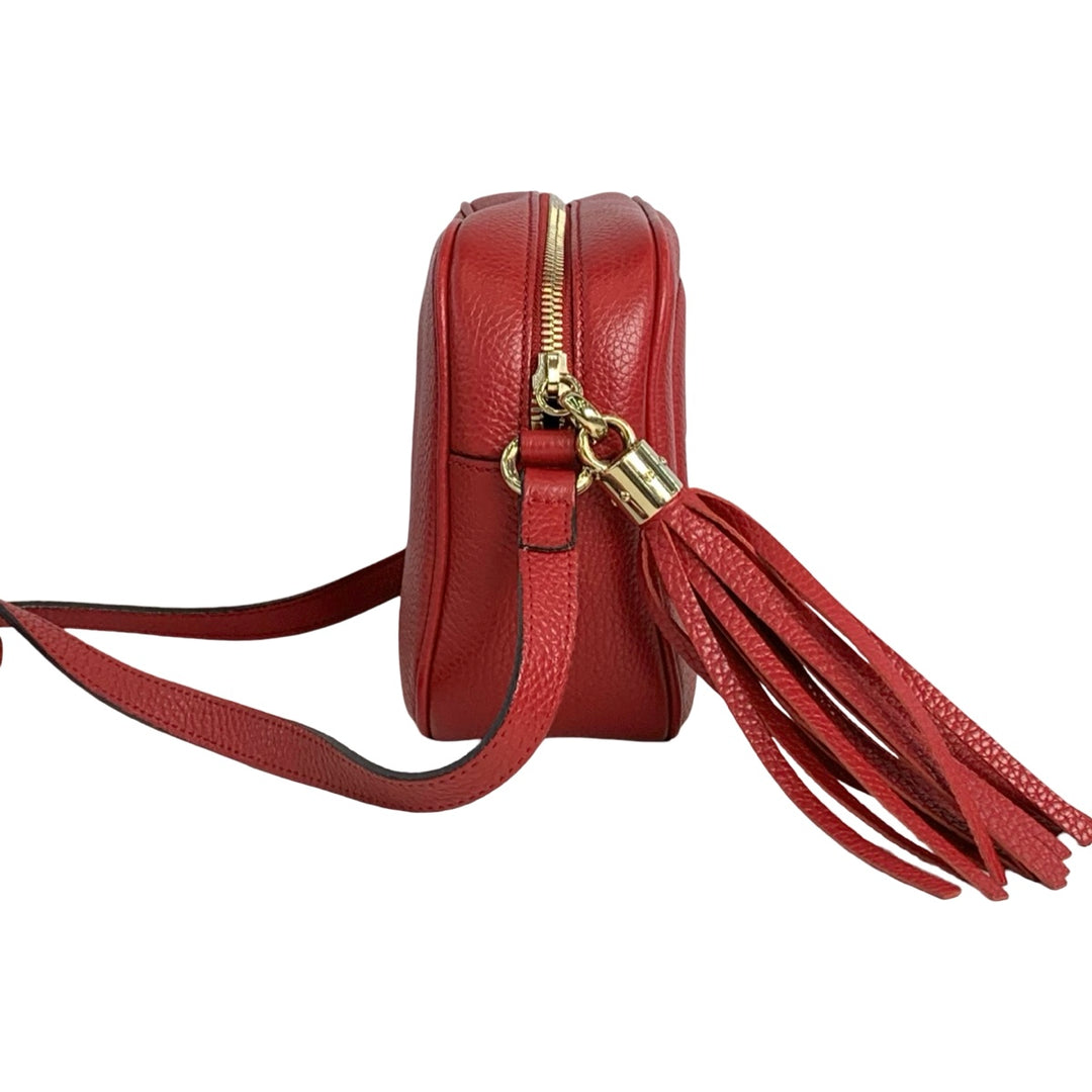 Gucci Camera Bag Red Calfskin
