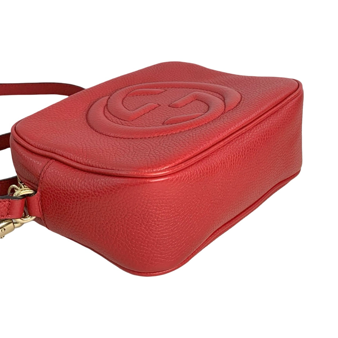 Gucci Camera Bag Red Calfskin