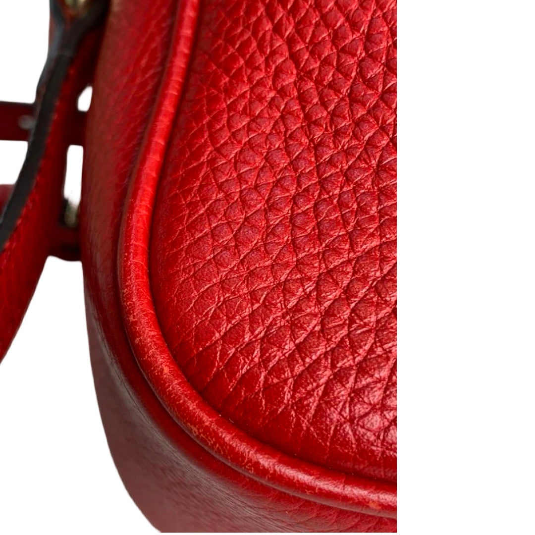 Gucci Camera Bag Red Calfskin