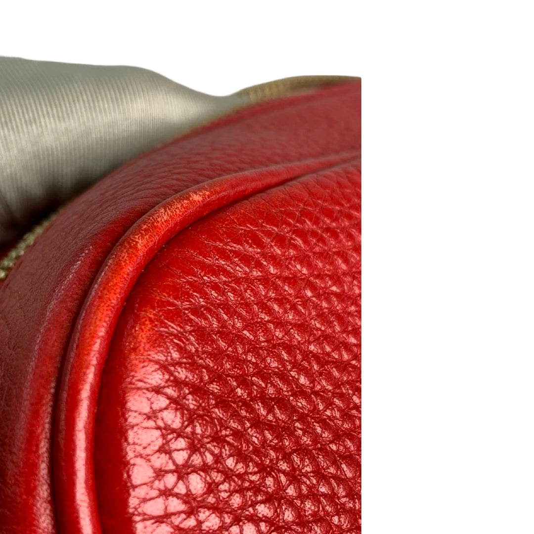 Gucci Camera Bag Red Calfskin