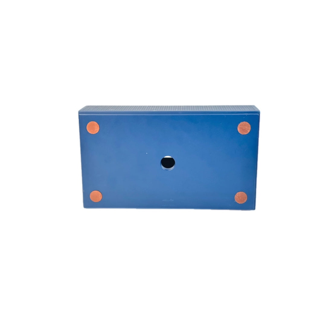 Hermes Navy Tissue Box