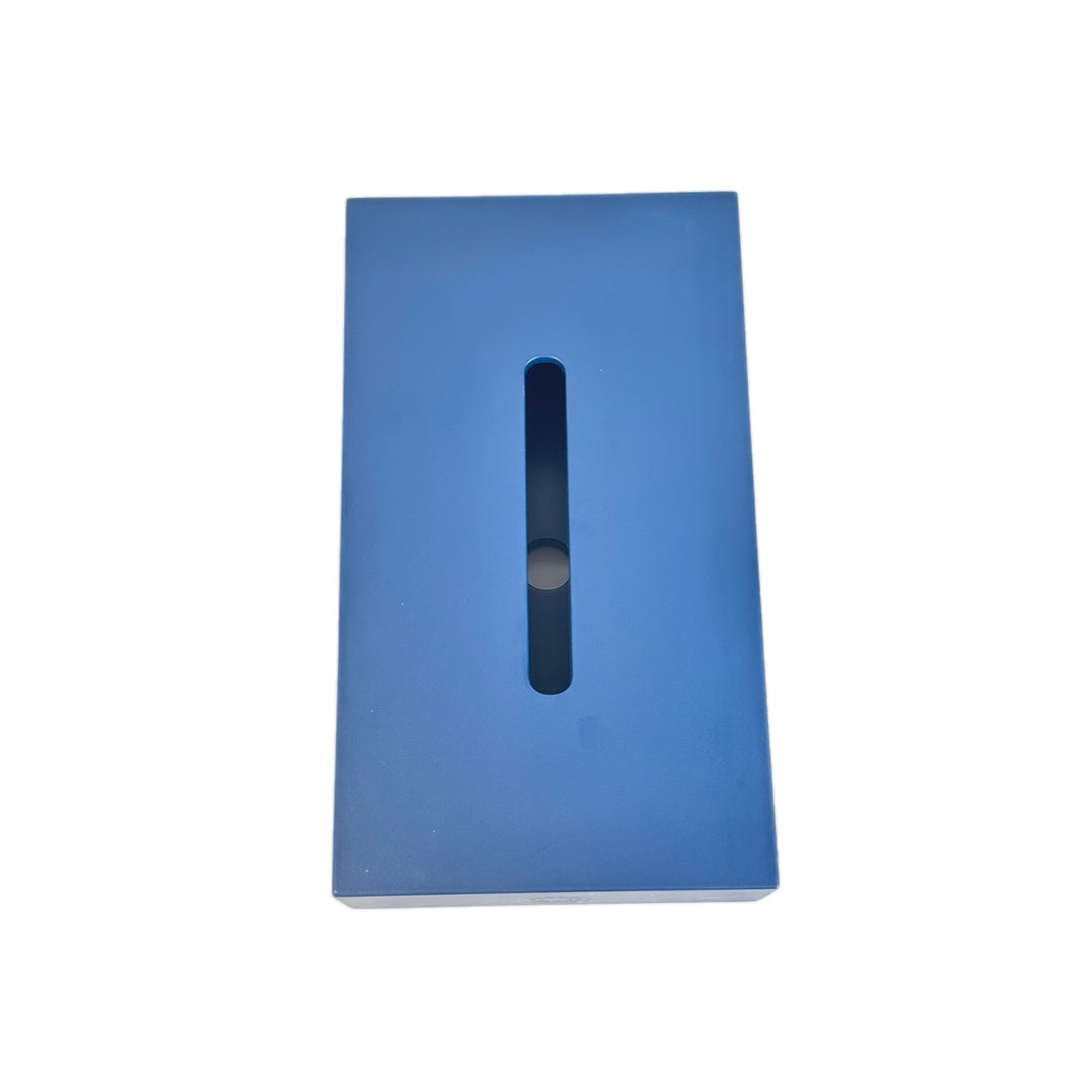 Hermes Navy Tissue Box