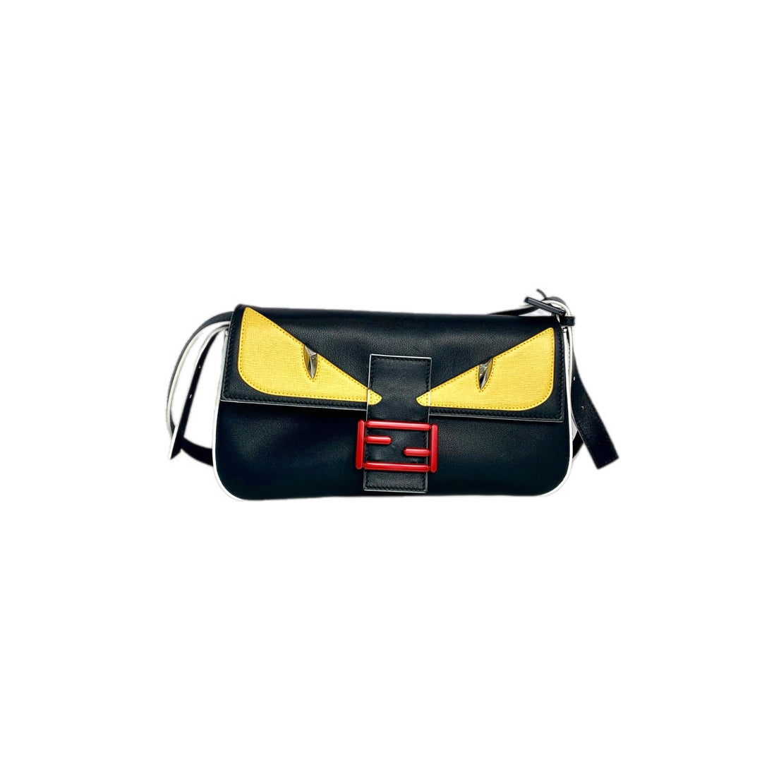 Fendi Monster Baguette Shoulder Bag