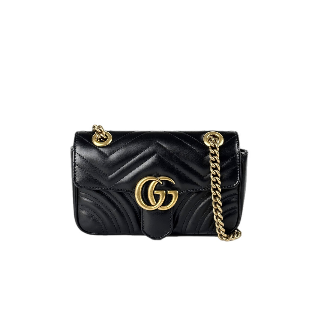 Gucci Marmont Small Black Bag