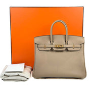 Hermes Birkin 25cm Togo 8Q Beige Marfa - Jiaxyk