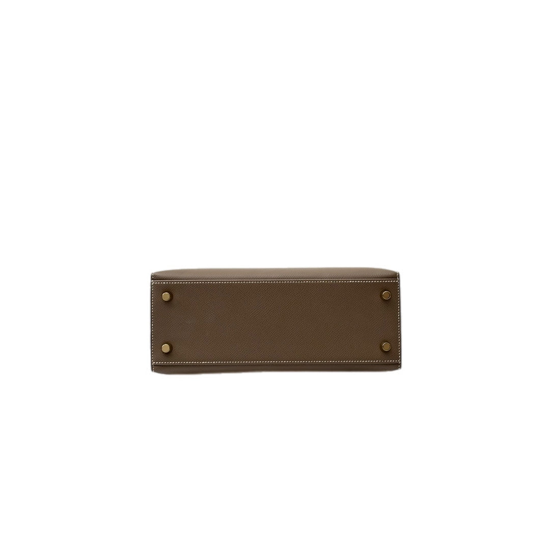Hermes Kelly 25cm Etoupe Epsom Bag