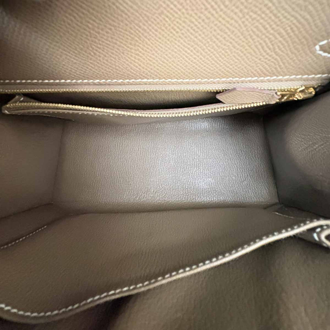 Hermes Kelly 25cm Etoupe Epsom Bag