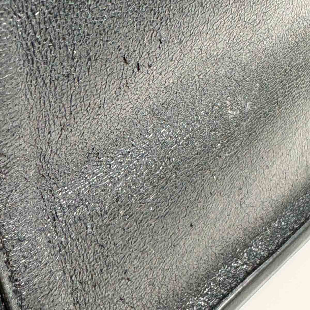 Fendi Kan U Black Leather Shoulder Bag