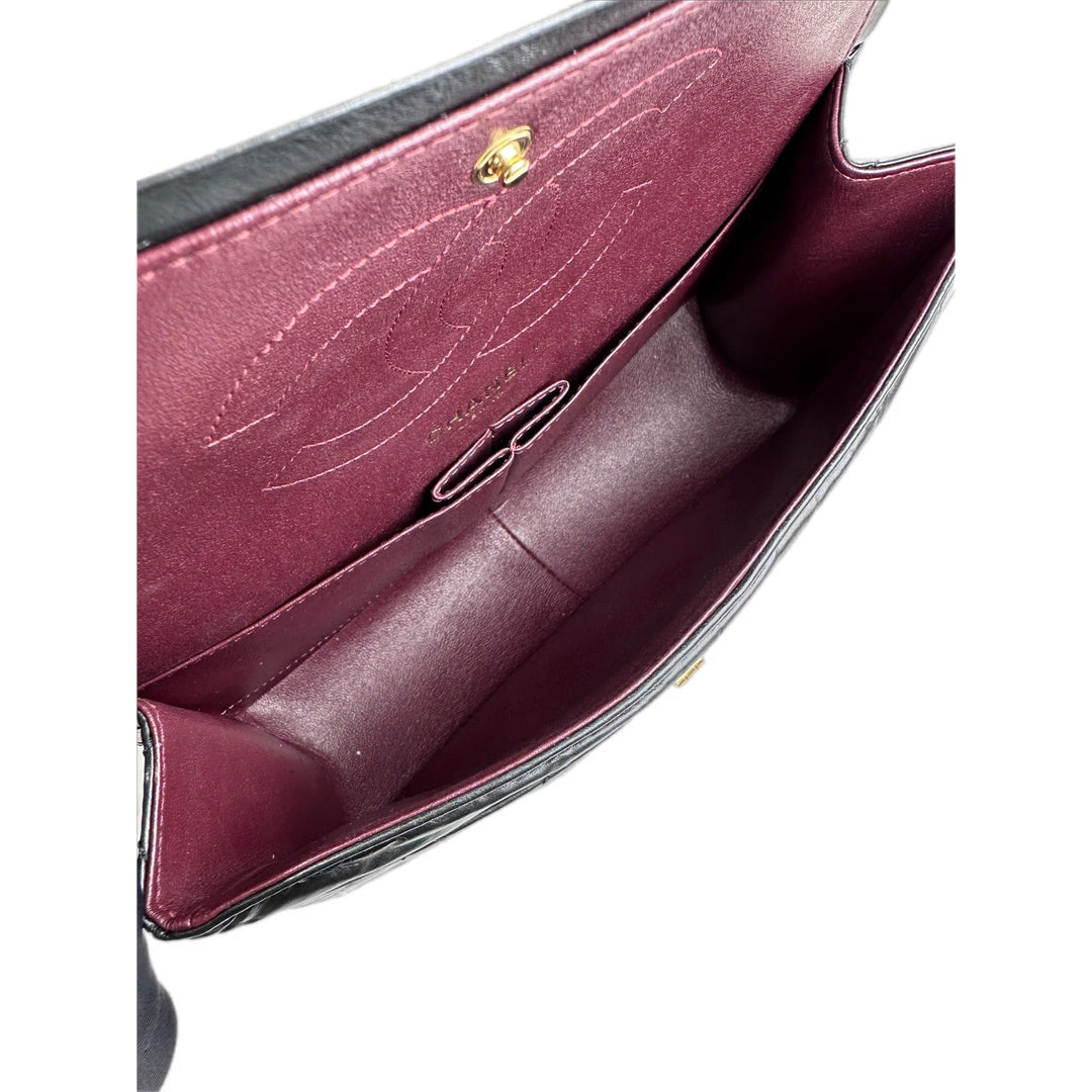 Chanel 2.55 Reissue Medium Black/Gold Bag