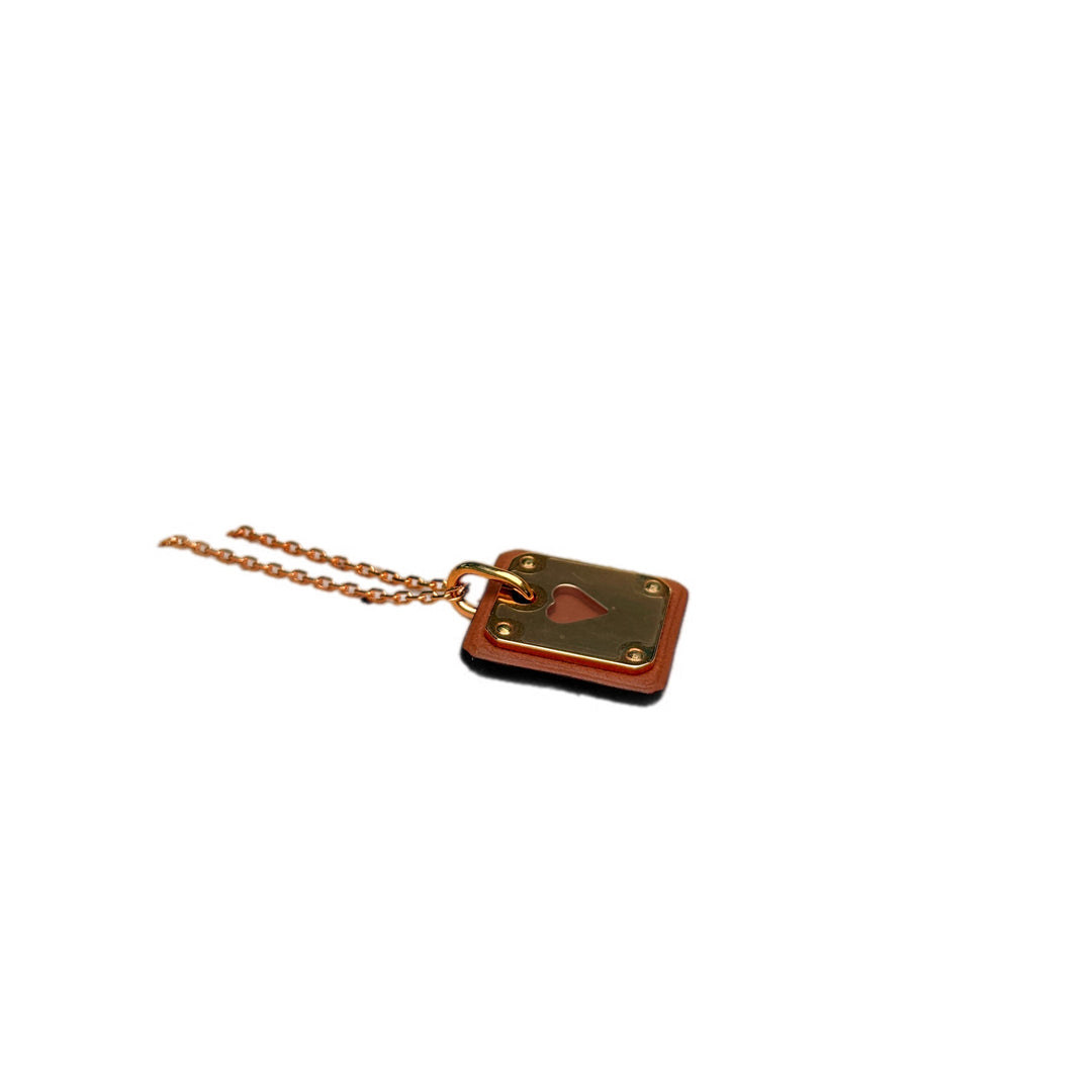 Hermes As De Coeur Necklace