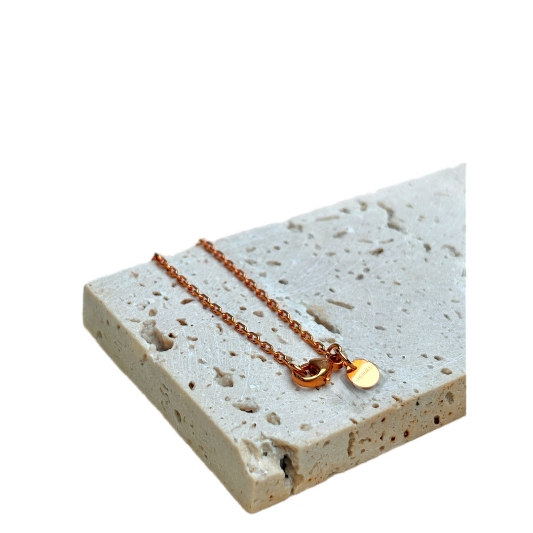 Hermes As De Coeur Necklace