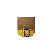 Gucci Yellow Belt #80