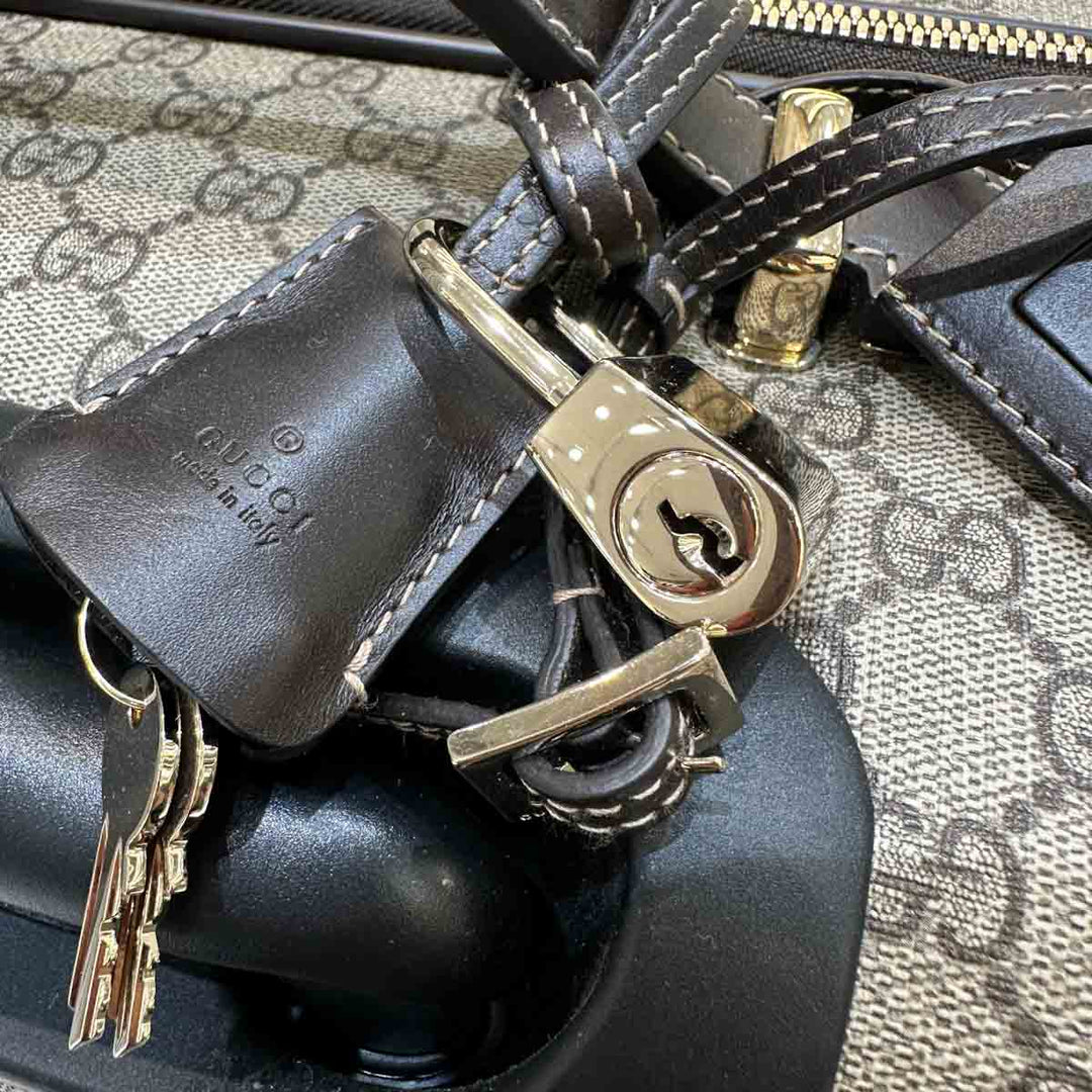 Gucci  Suitcase Monogram Luggage Bag
