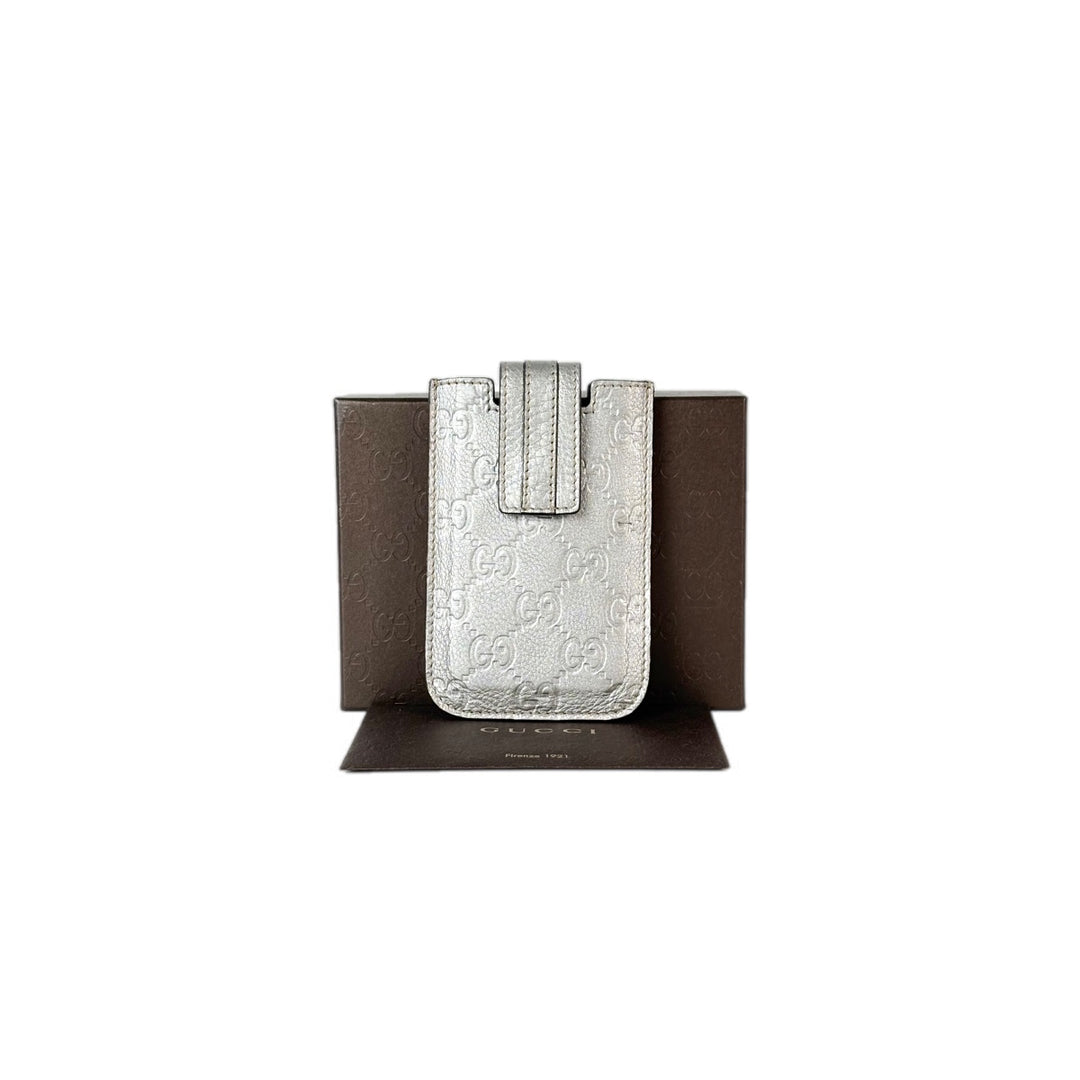 Gucci Silver Card Pouch