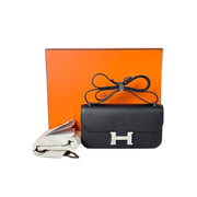 Hermes Constance Elane Black 89 Noir Epsom