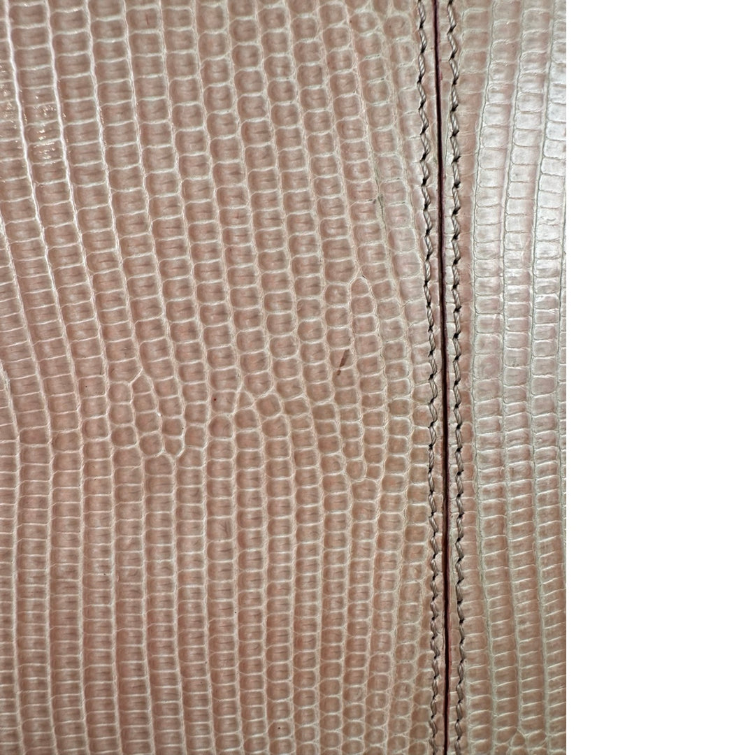 Celine Classic Box Bag Pink Lizard
