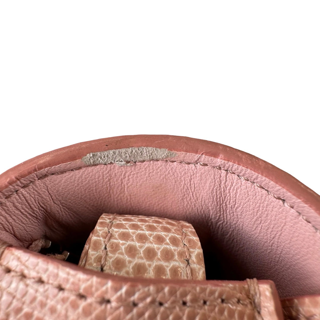 Celine Classic Box Bag Pink Lizard